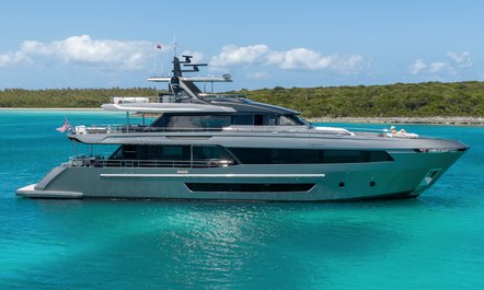 Superyacht A SALT WEAPON heads to the Caribbean as the first Ocean Alexander Puro charter yacht