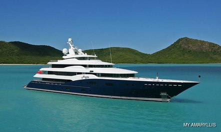 Charter luxury yacht AMARYLLIS in the UK and Channel Islands this summer.