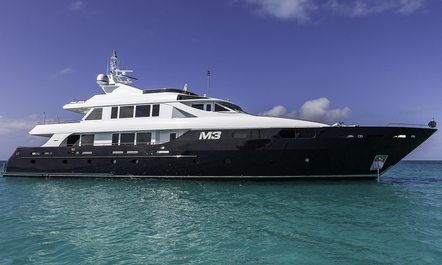 Jump onboard film star superyacht M3 for a spring discount