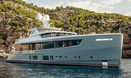 Be among the first to charter brand new M/Y CALYPSO