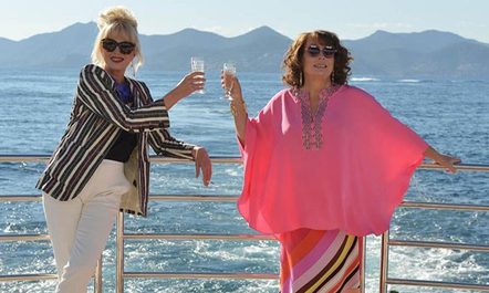 M/Y THUMPER Stars In ‘Absolutely Fabulous The Movie’