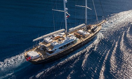 Sailing yacht charter ATLANTIKA offers low season rates on summer Greece yacht charters