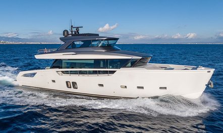 Escape on an Ibiza yacht charter with final July availability onboard Sanlorenzo yacht charter CLOUD IX