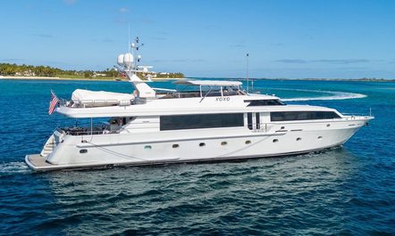 Luxury Yacht Charter XOXO Unveils New Imagery