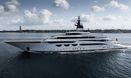 Join iconic superyacht AHPO on a 2024 Mediterranean yacht charter 