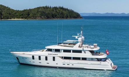 Charter M/Y SILENTWORLD in Fiji and Sydney