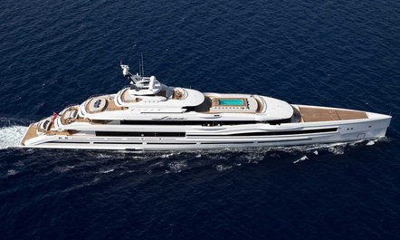 Inside luxury yacht LANA: One of the world's largest charter yachts