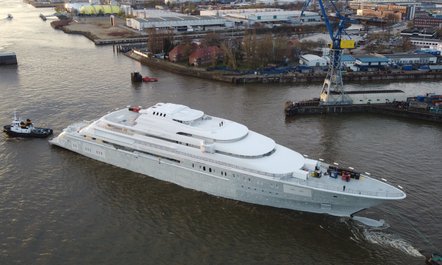 EXCLUSIVE: Lürssen's 146m superyacht Project Opera breaks cover