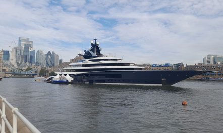 KISMET returns to London: Iconic 122M Superyacht Charter Marks Her Third Visit to the English Capital