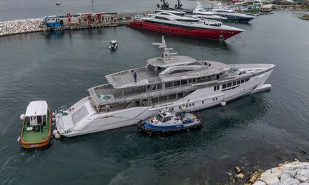 Bilgin Yachts celebrate technical launch of inaugural 52m Bilgin 170