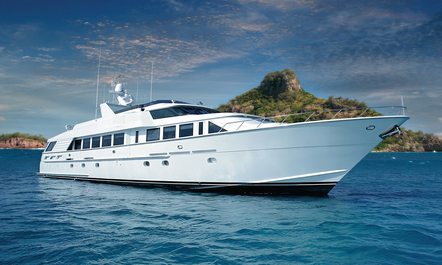 Hatteras Motor Yacht ESCAPE Offers Reduced Rates for Leeward Islands Charters Until March 21st