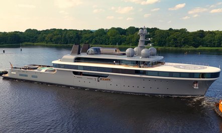 114M Fuel-Cell Superyacht NAUSICAÄ Unveils New Name As She Undertakes Sea Trials 