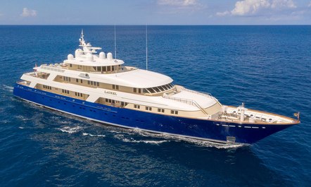 Superyacht charter LAUREL announces availability for South of France and Croatia yacht charters this summer