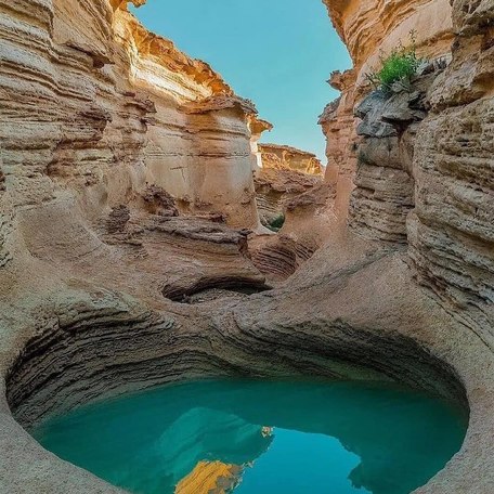 Qeshm Island in the Persian Gulf 
