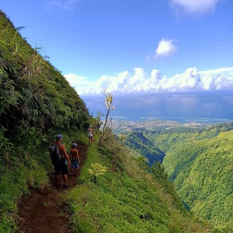 Tahiti - Mount Aorai hiking