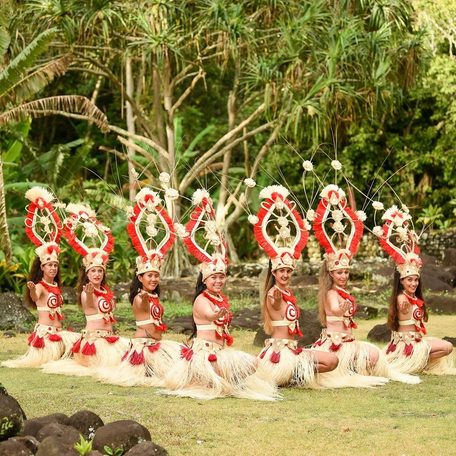 Tahiti - 'Ārahurahu Marae ceremony