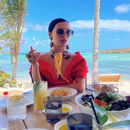 St Barts - Le Sereno St Barts dining food