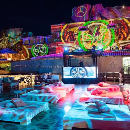 Sardinia - Phi Beach party lounge