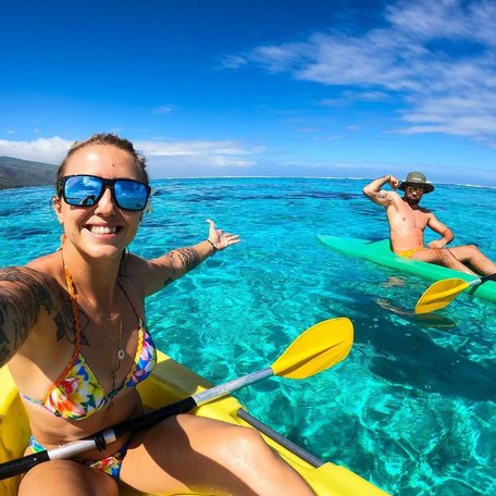 Tahiti - Toaroto Beach kayaking