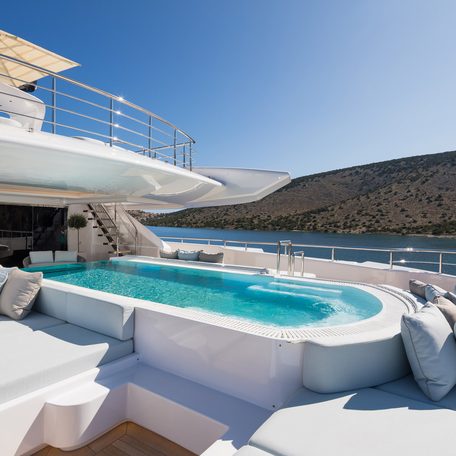 largest yacht pool