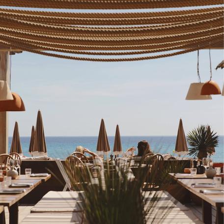 Beach set up at Playamigos
