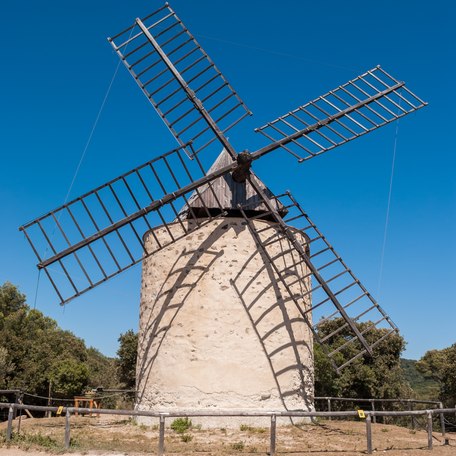 A windmill in France