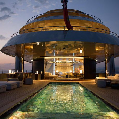 yacht indoor pool