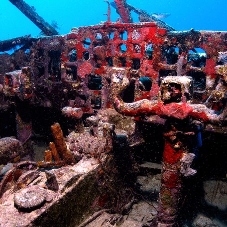 Wreck dive in the Virgin Islands