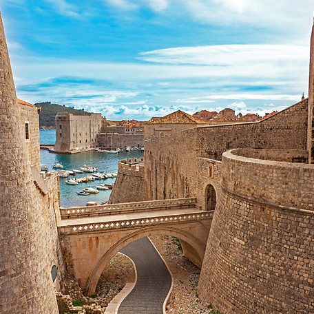 City walls of Dubrovnik