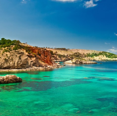 The snorkelling paradise of Cala Xarraca