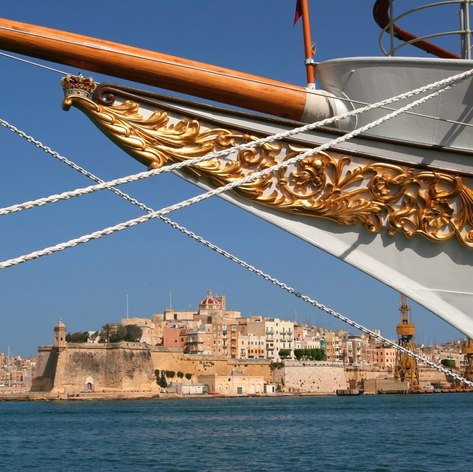 Anchor at the Port of Valletta