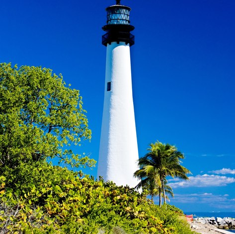 See the Cape Florida lighthouse