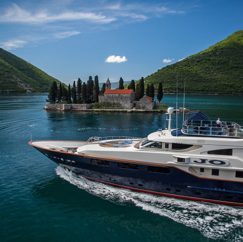 Visit the Bay of Kotor on your Superyacht