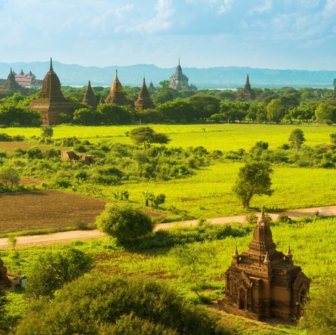 Bagan temples 