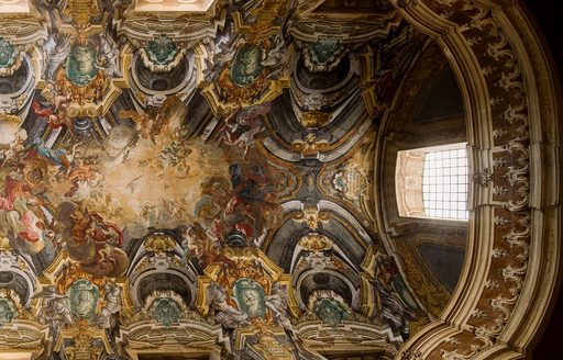 Sansevero Chapel Museum Naples fresco