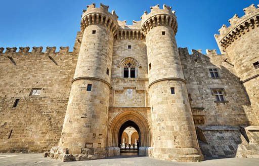 The Knights Grand Master Palace, Rhodes in Greece