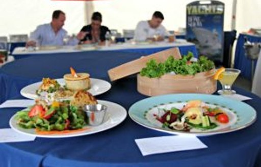 Crews compete for culinary excellence at Newport Charter Yacht Show