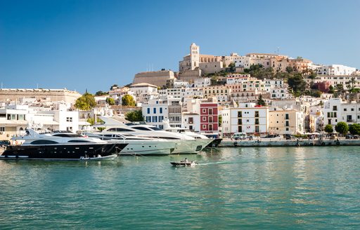 Old Town (Dalt Vila) in Ibiza Town, Spain