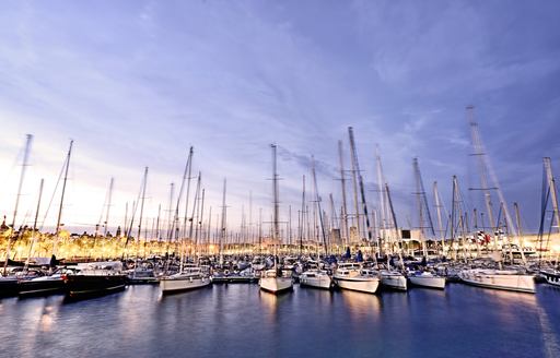 Port Vell in Barcelona