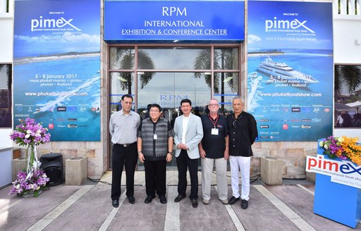 show organisers at the Phuket International Boat Show 2017