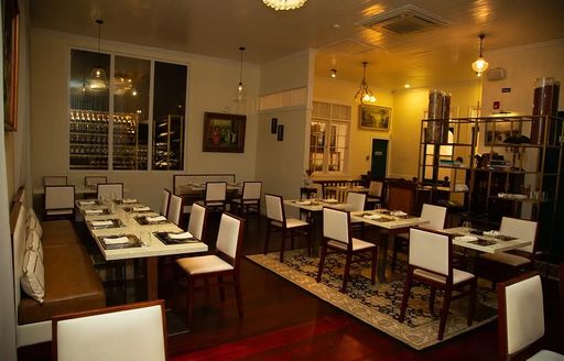 The Meena House Trinidad & Tobago dining area