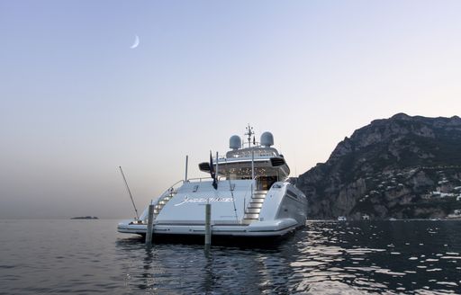 Motor yacht Moonraker is new to to the charter fleet this year