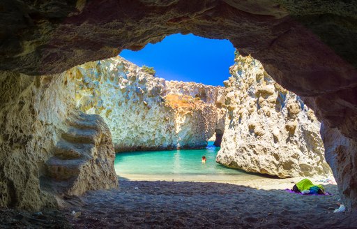 a secret cove in corsica where guests can relax and unwind in peace 