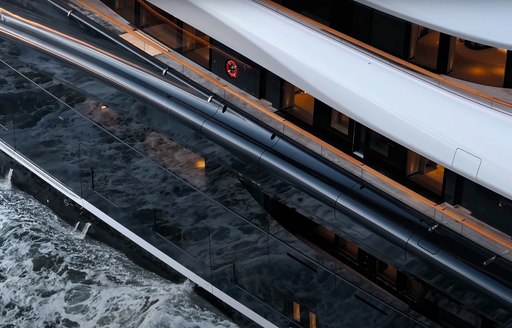 Charter yacht BREAKTHROUGH superstructure