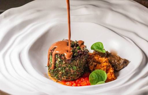 Noble Gourmet Restaurant Rhodes food