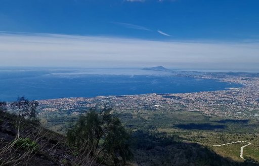 Mount Vesuvius Naples view