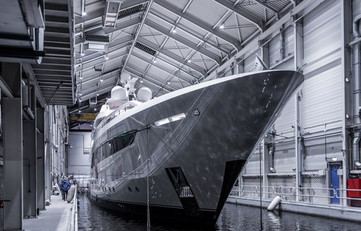 Somnium superyacht launch