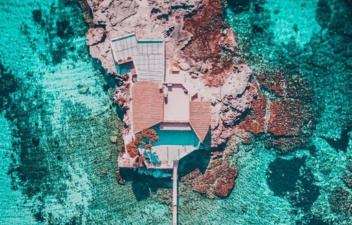 Restaurante Illeta aerial view, water
