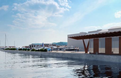 Marina Livorno rendering of docks 