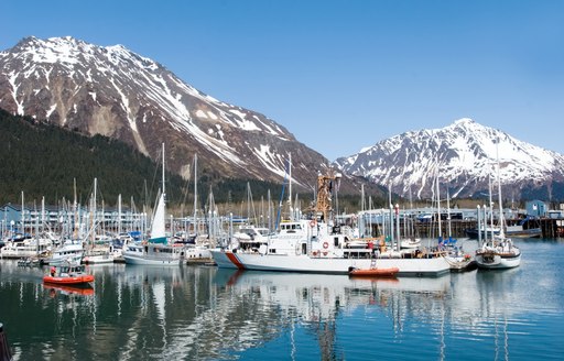 Marina in Seward, Alaska marina